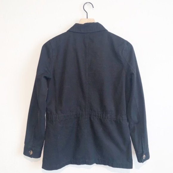 Forever21 Black Button Down Jacket - Picture 2 of 4